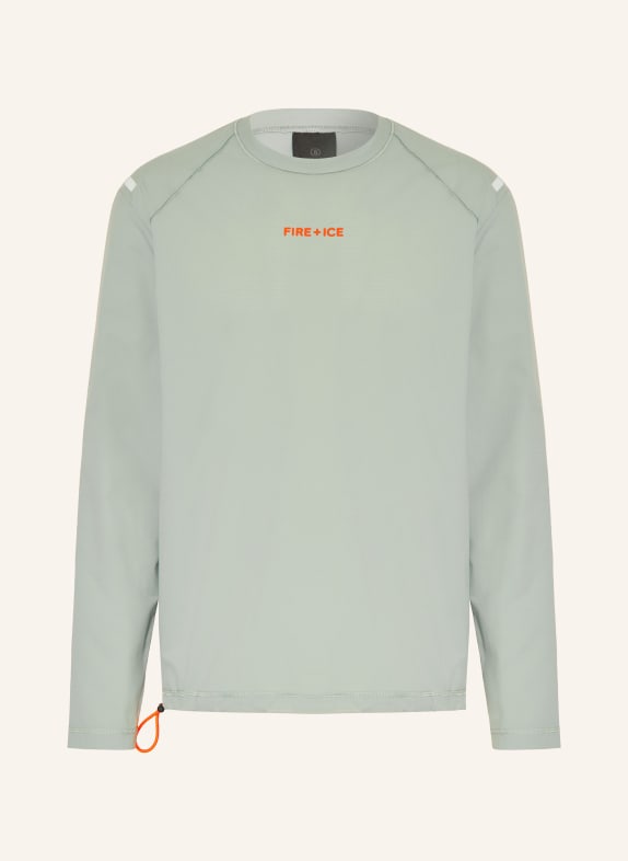 FIRE+ICE Koszulka funkcjonalna ALEJO JASNOZIELONY / POMARAŃCZOWY