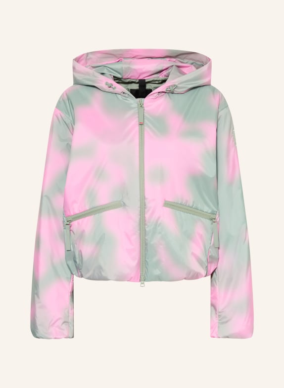 FIRE+ICE Funkční bunda YADIRA SVĚTLE ZELENÁ / RŮŽOVÁ