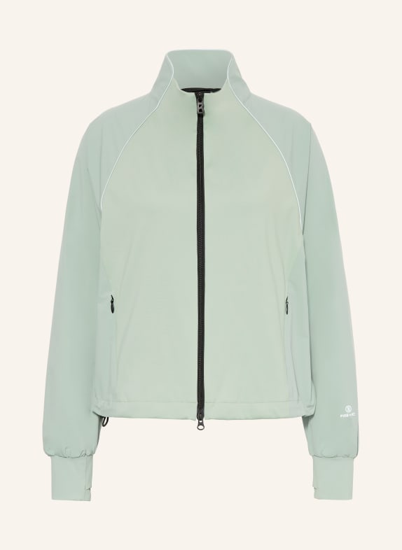 FIRE+ICE Funkční bunda ALINA SVĚTLE ZELENÁ