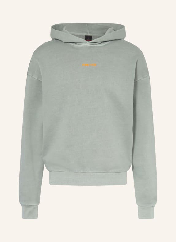 FIRE+ICE Bluza z kapturem ILAY JASNOZIELONY