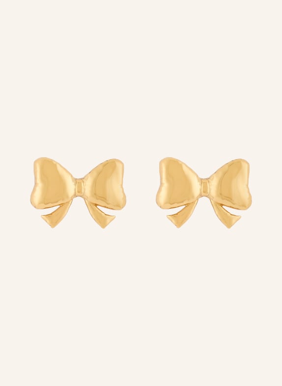MARC JACOBS Ohrstecker THE BOW STUD EARRINGS GOLD