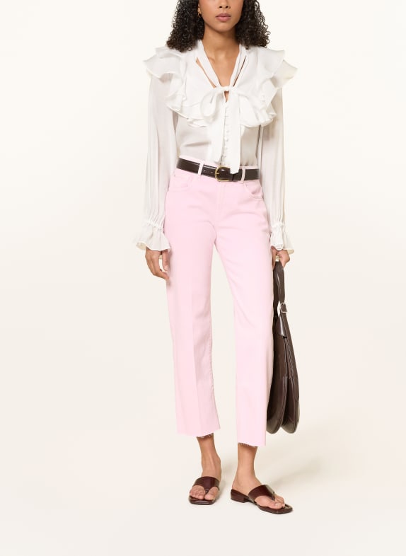 7 for all mankind Blugi drepți CALIE STRAIGHT ANKLE 3C8 Pink
