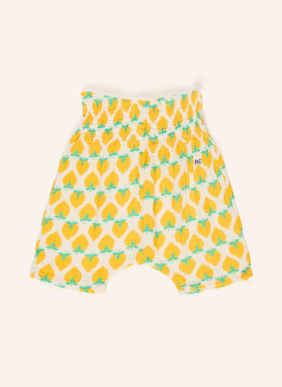 BOBO CHOSES Musselinshorts GELB / ECRU / GRÜN
