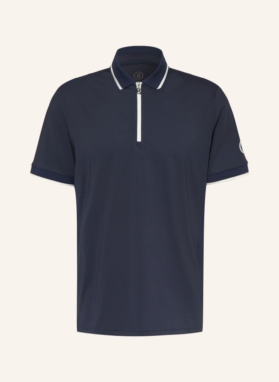 BOGNER Funktions-Poloshirt CODY DUNKELBLAU / WEISS
