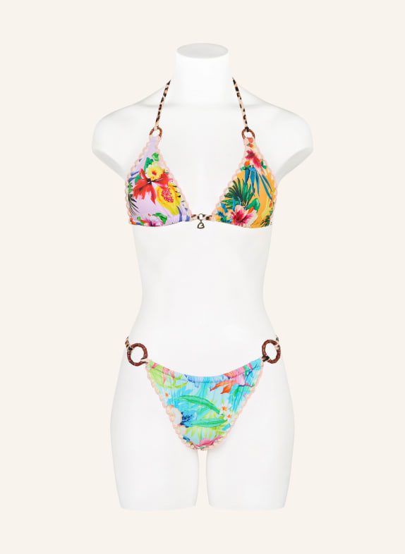 BANANA MOON Triangelbikini CRICOZANIA LUHA TURQUOISE / ROZE / ORANJE