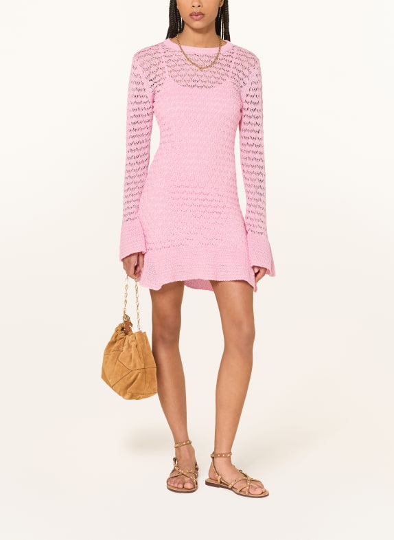 MRS & HUGS gebreide jurk ROZE