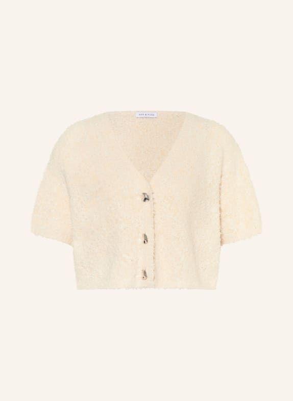 MRS & HUGS Strickjacke CREME