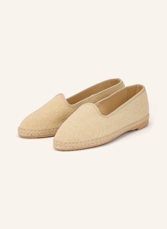 MANEBÍ Espadryle FRIULANA CAMELOWY