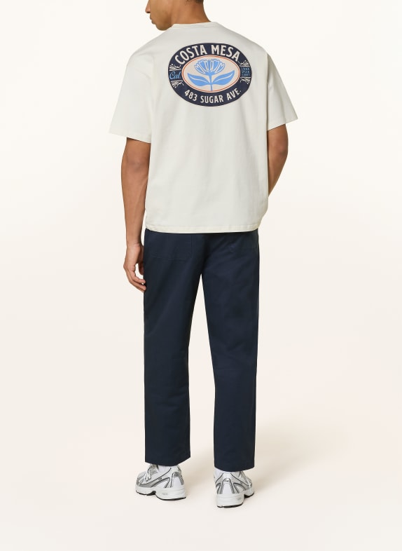NAPAPIJRI T-shirt S-FLUORITE ECRU / ORANJE / DONKERBLAUW