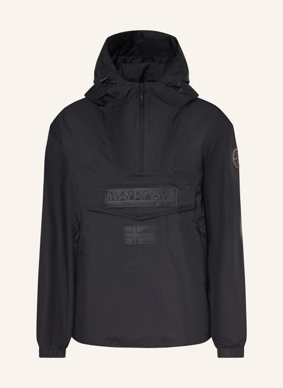 NAPAPIJRI Kurtka RAINFOREST NEXT CZARNY / POMARAŃCZOWY