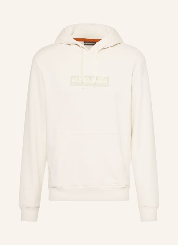 NAPAPIJRI Mikina s kapucí B-BOX KRÉMOVÁ / BÉŽOVÁ