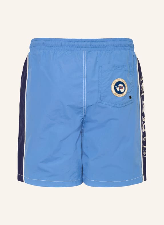 NAPAPIJRI Zwemshort V-REFLECT LICHTBLAUW / BLAUW / WIT