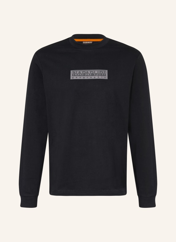 NAPAPIJRI Long-sleeved S-BOX BLACK