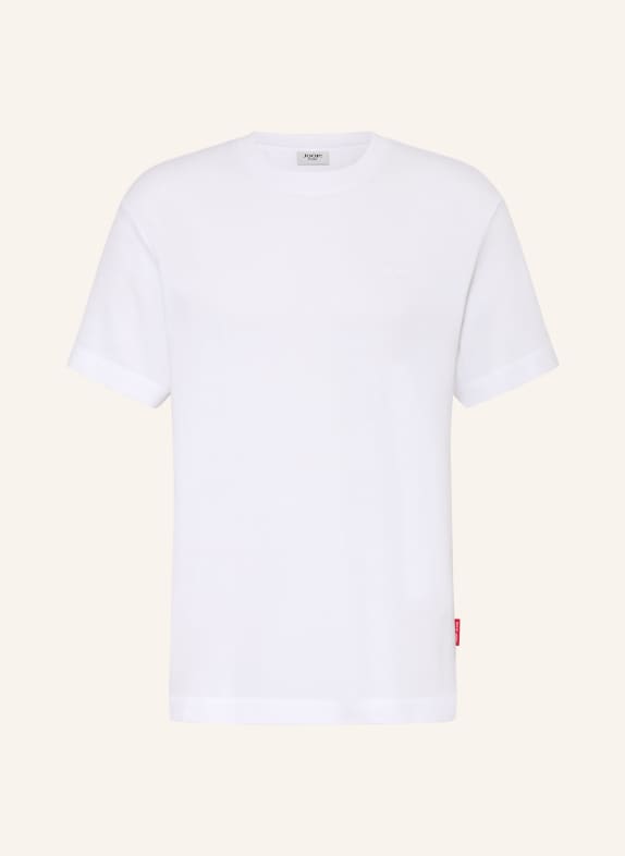 JOOP! JEANS Koszulka AMAREUS z piqué BIAŁY / CZERWONY