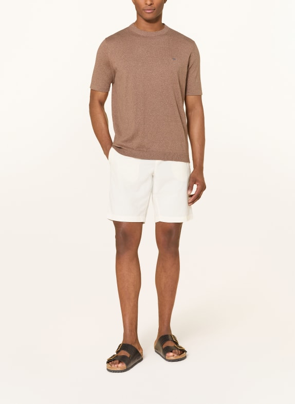 FYNCH-HATTON gebreid shirt BRUIN