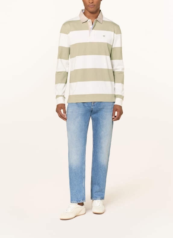 FYNCH-HATTON rugbyshirt KAKI / CRÈME