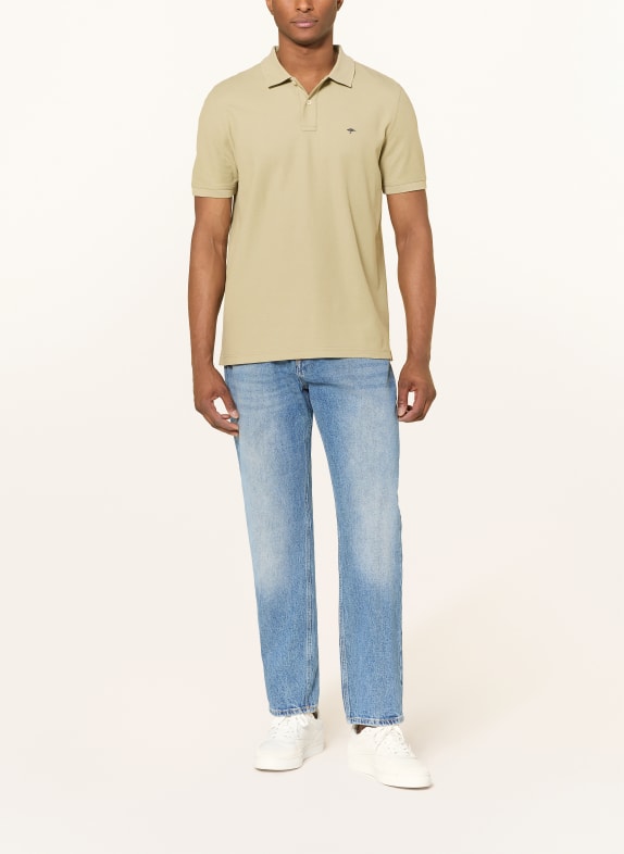FYNCH-HATTON Piqué poloshirt LICHTGROEN