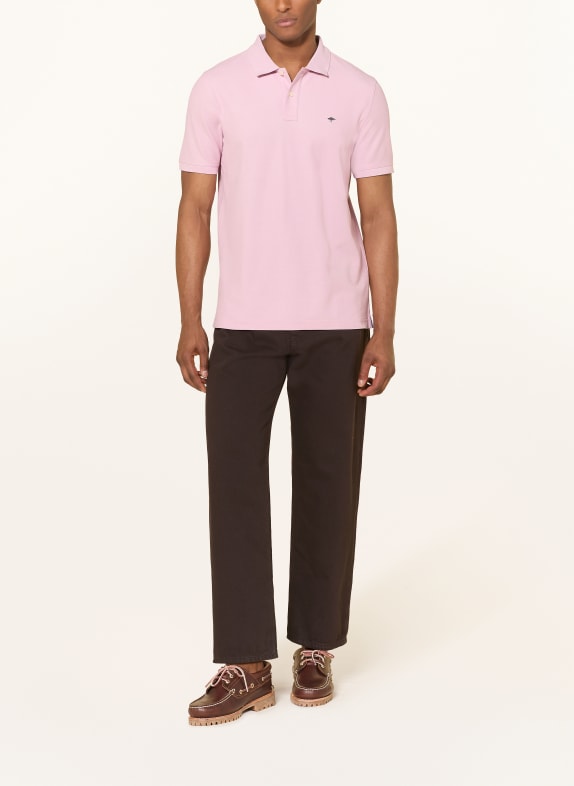 FYNCH-HATTON Piqué poloshirt ROZE
