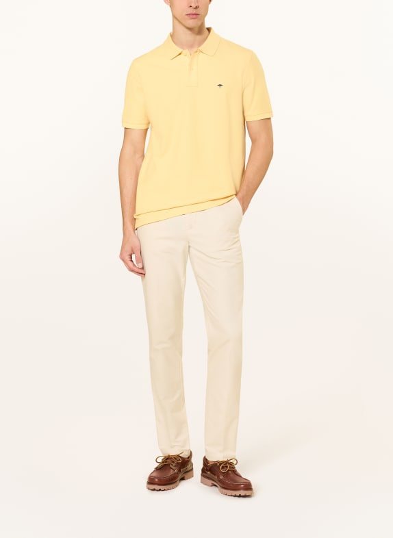 FYNCH-HATTON Piqué poloshirt GEEL