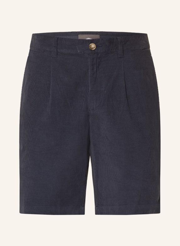 FYNCH-HATTON short en velours côtelé BLEU FONCÉ