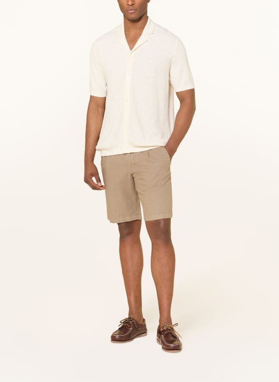 FYNCH-HATTON Polo met borduursel CRÈME