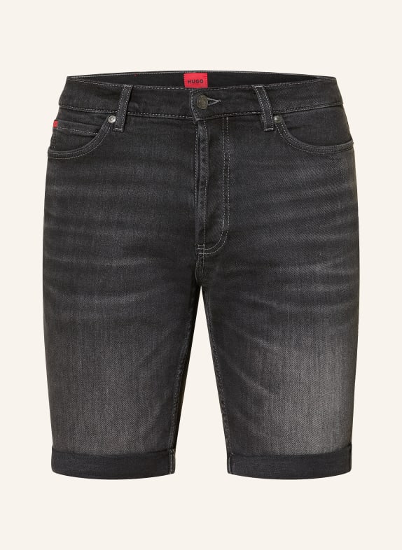 HUGO Jeans shorts 634 Tapered Fit BLACK