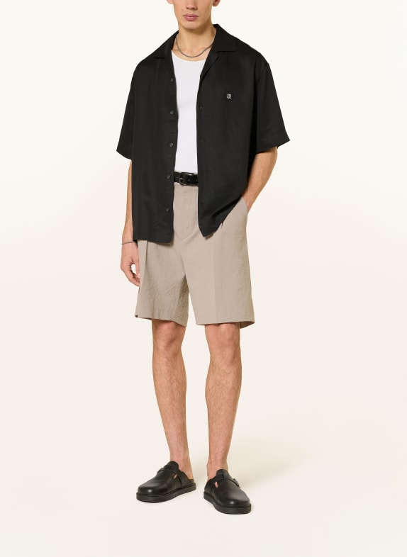 HUGO Resorthemd ESPINO Comfort Fit ZWART