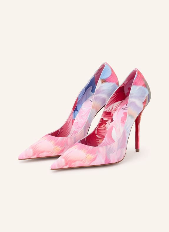 Christian Louboutin Pumps MISS Z 100 ROSA / HELLBLAU / WEISS