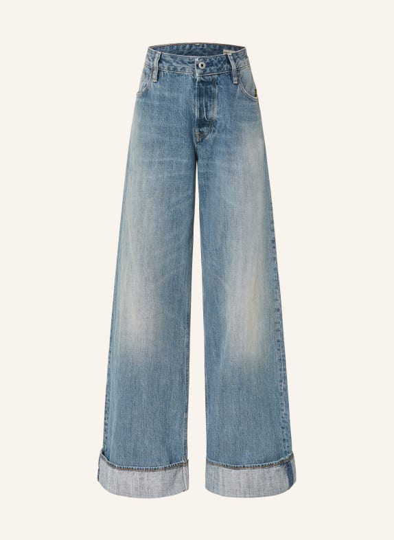 G-Star Blugi cu croi larg ROXX H928 antique faded patina blue