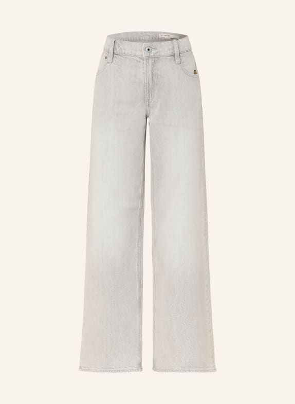 G-Star Džíny s širokými nohavicemi JUDEE H962 beached faded dolomite grey