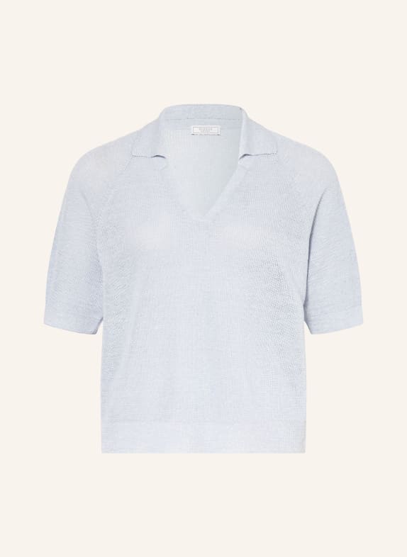 PESERICO Strickshirt HELLBLAU
