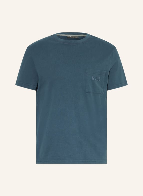 ELBSAND T-shirt SALO BLEU PÉTROLE