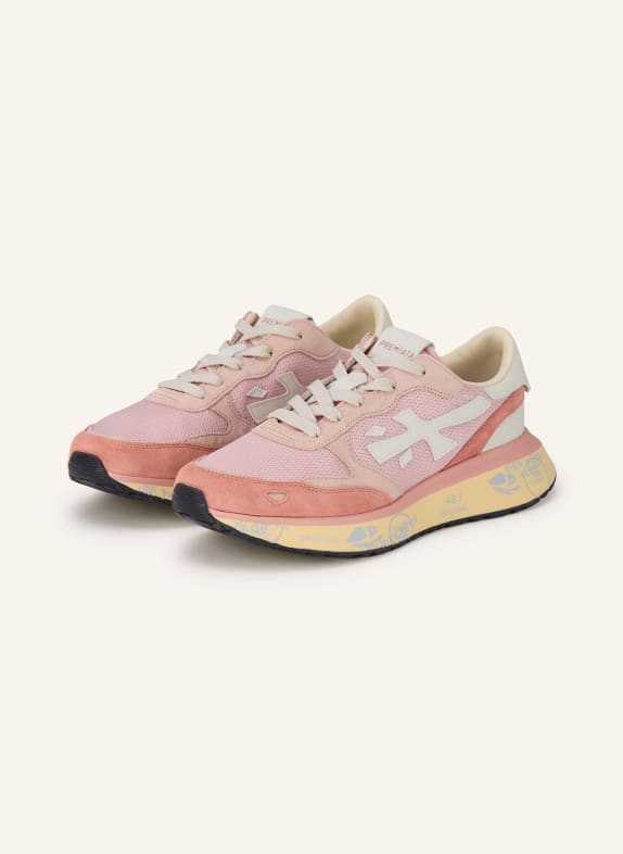 PREMIATA LAURYN sneaker ROSE / ECRU