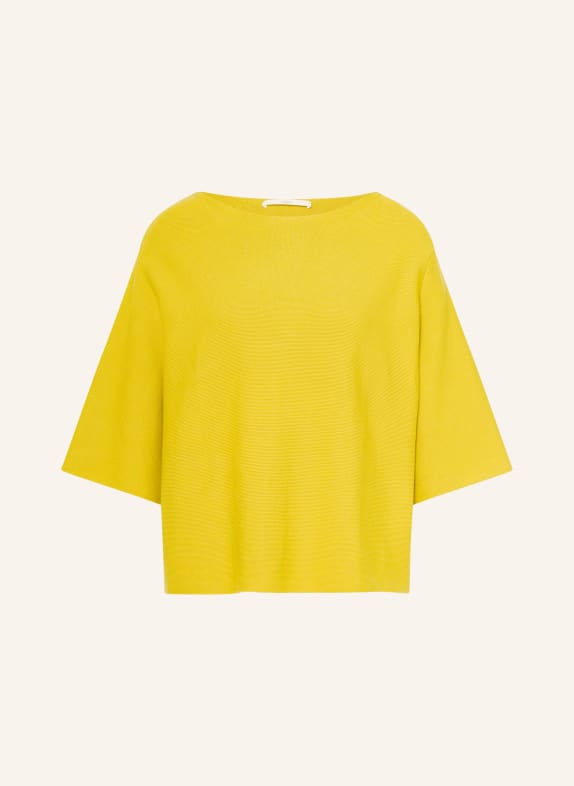 LANIUS Sweater with 3/4 sleeves YELLOW
