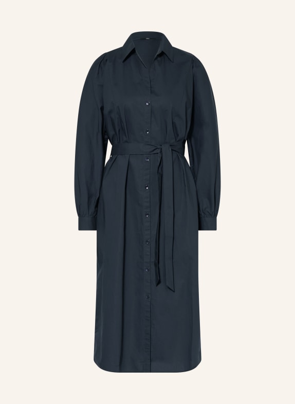 LANIUS Košilové šaty TMAVĚ MODRÁ