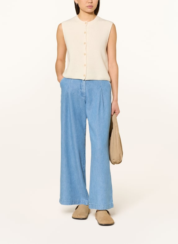 LANIUS Wide Leg Jeans 577 Midblue denim