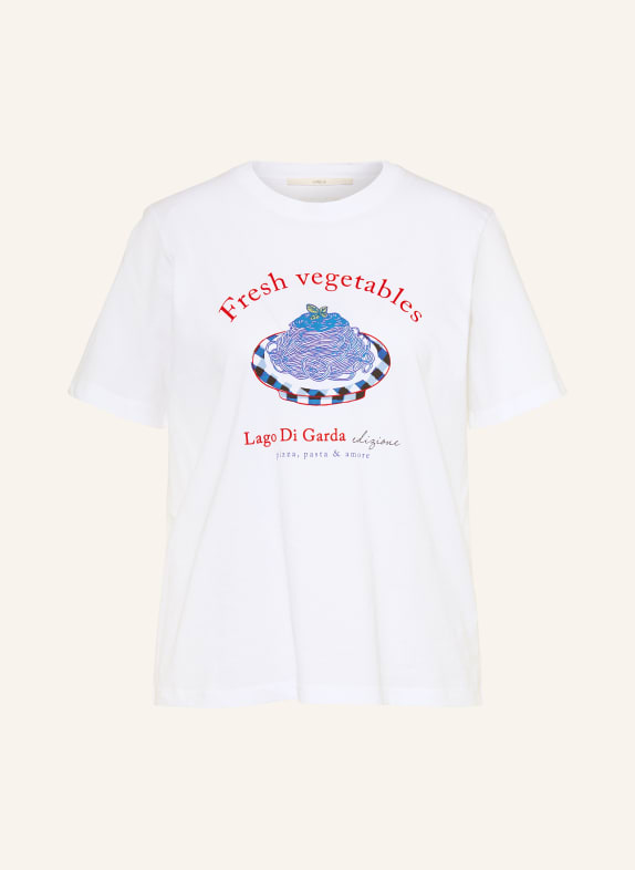 LANIUS tričko BÍLÁ