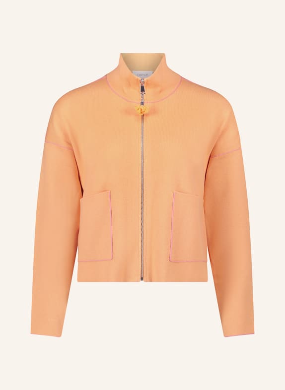 CARTOON cardigan ORANGE / PINK