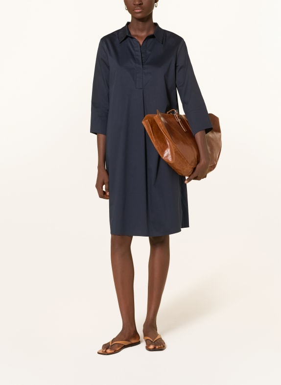 CATNOIR Robe à manches 3/4 BLEU FONCÉ