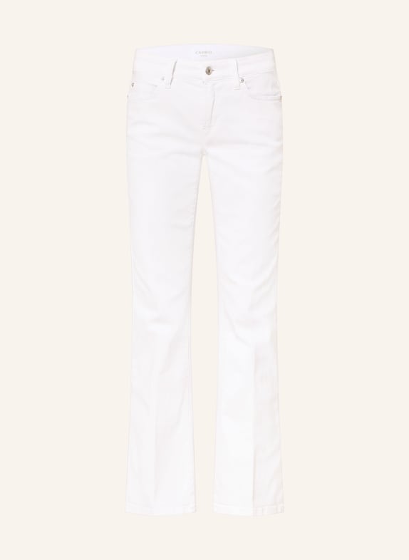 CAMBIO Dżinsy z rozszerzanymi nogawkami PARIS 5113 pure white stone