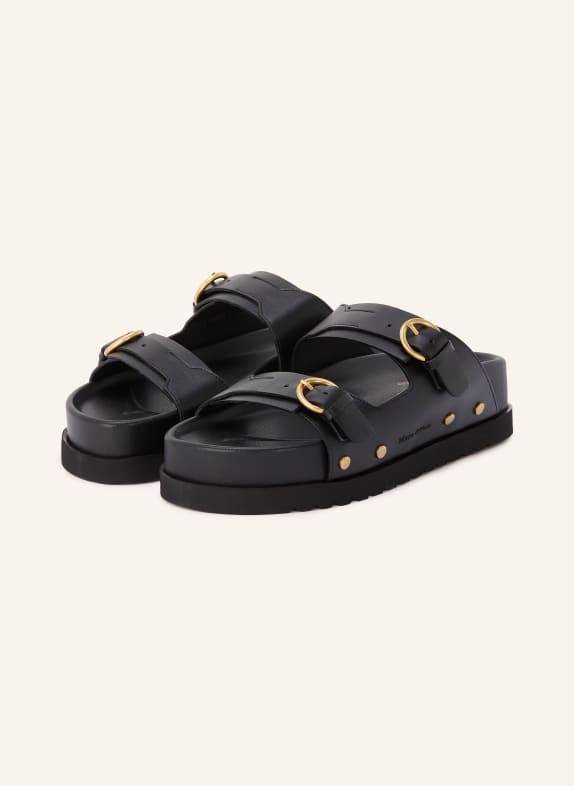 Marc O'Polo mules BLACK