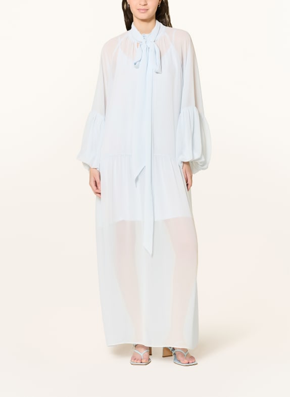 GESTUZ Schluppenkleid GZZURINA mit abnehmbarer Schluppe HELLBLAU