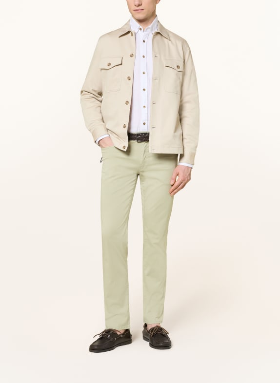 BRAX Pantaloni CADIZ U Straight Fit VERDE DESCHIS