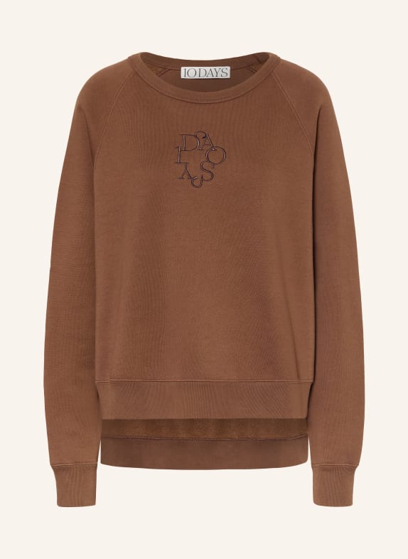 10DAYS sweatshirt BROWN