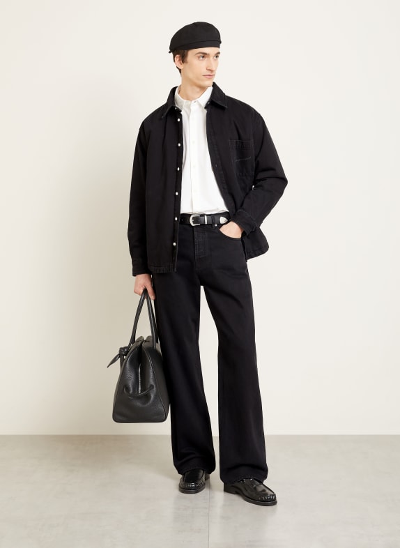 JACQUEMUS Jeans LE PAYSAN Regular Fit 990 BLACK
