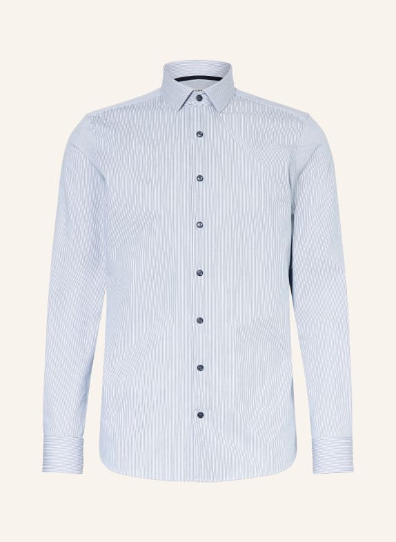 OLYMP Hemd Level Five body fit HELLBLAU / DUNKELGRAU