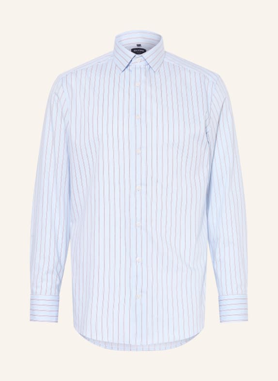 OLYMP Hemd modern fit HELLBLAU / WEISS / SCHWARZ