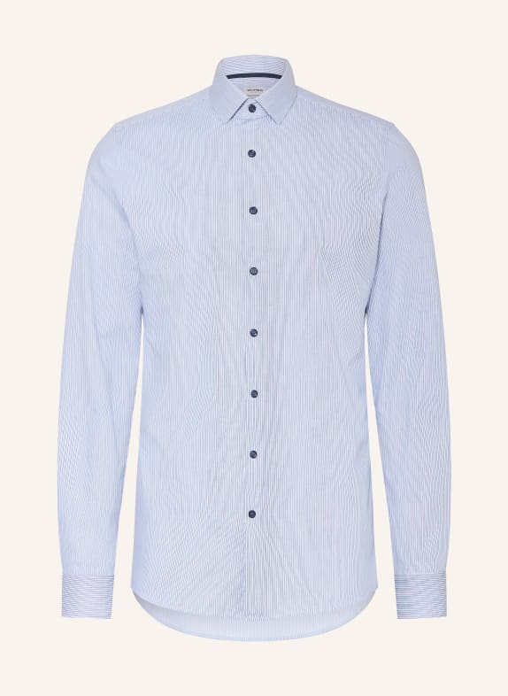 OLYMP Hemd Level Five body fit HELLBLAU / DUNKELBLAU / WEISS