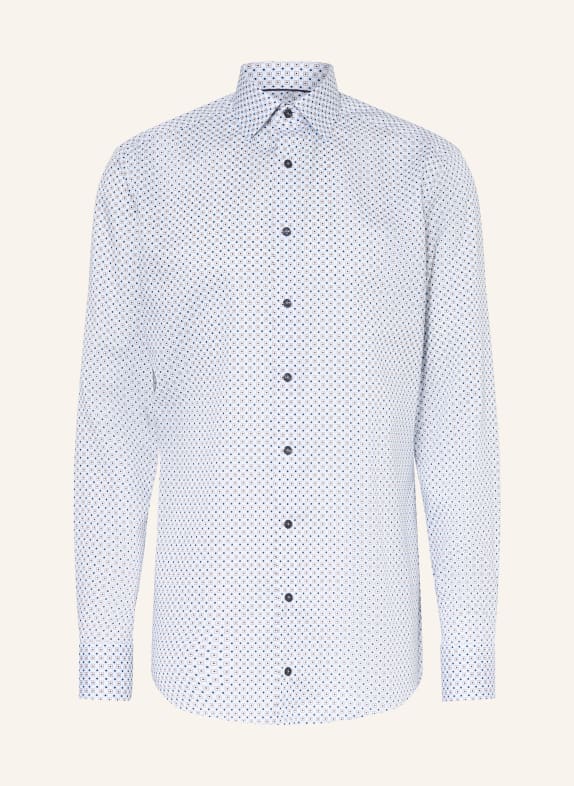 OLYMP Hemd Luxor modern fit WEISS / CAMEL / HELLBLAU