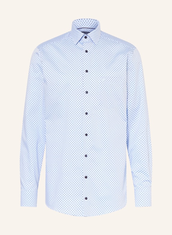 OLYMP Hemd Luxor modern fit HELLBLAU / DUNKELGRAU